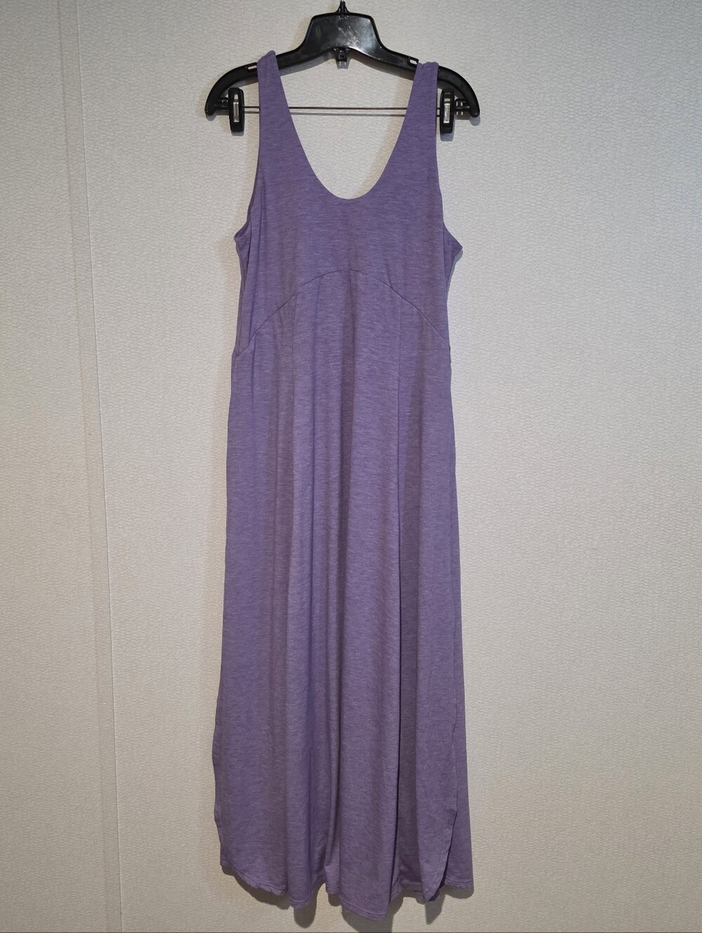 Halara U Neck Backless Split Flowy Maxi Dress Medium